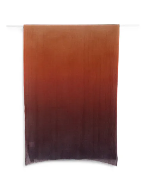 SGOMBERO CANTINE Andromeda herringbone-weave ombre scarf
