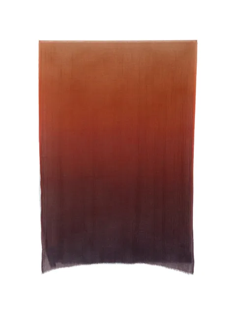 SGOMBERO CANTINE Andromeda herringbone-weave ombre scarf