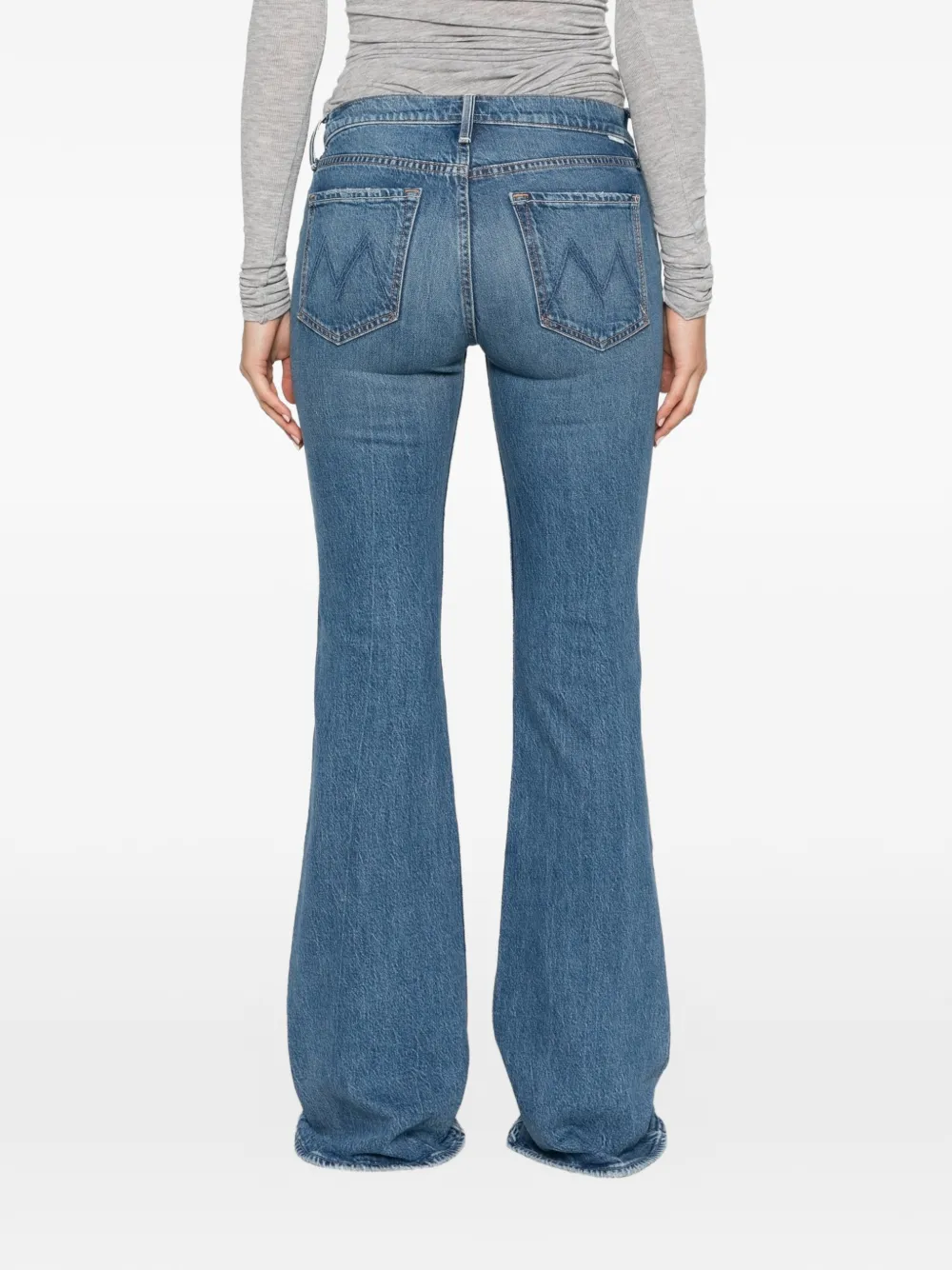 MOTHER The Jinx Heel flared jeans Blauw
