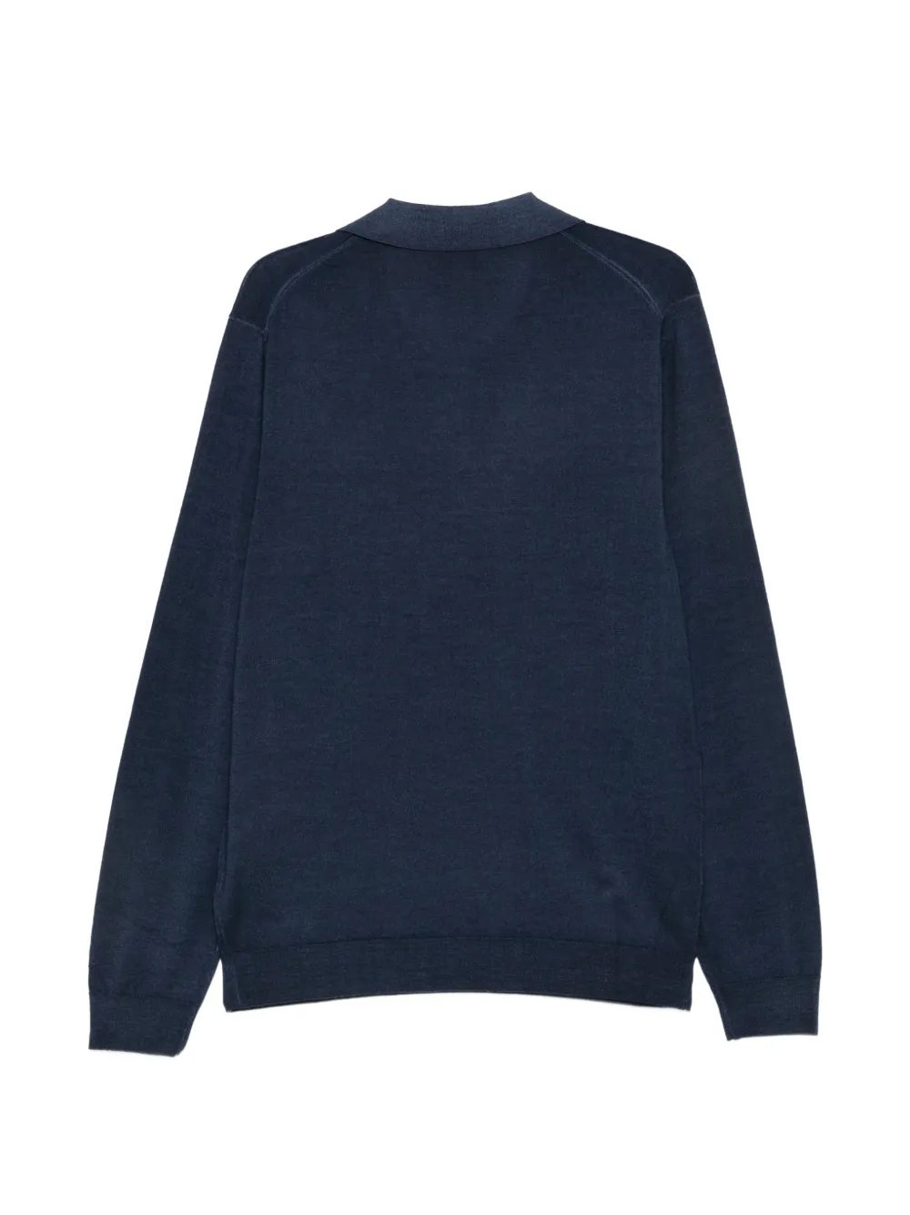 MC2 Saint Barth Polotrui met lange mouwen Blauw