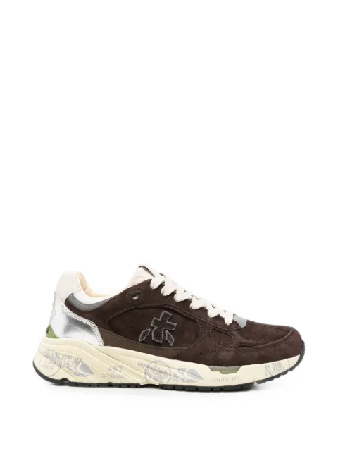 Premiata zapatillas Mased con paneles de ante