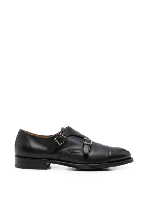 Doucal's double-buckle monk shoes