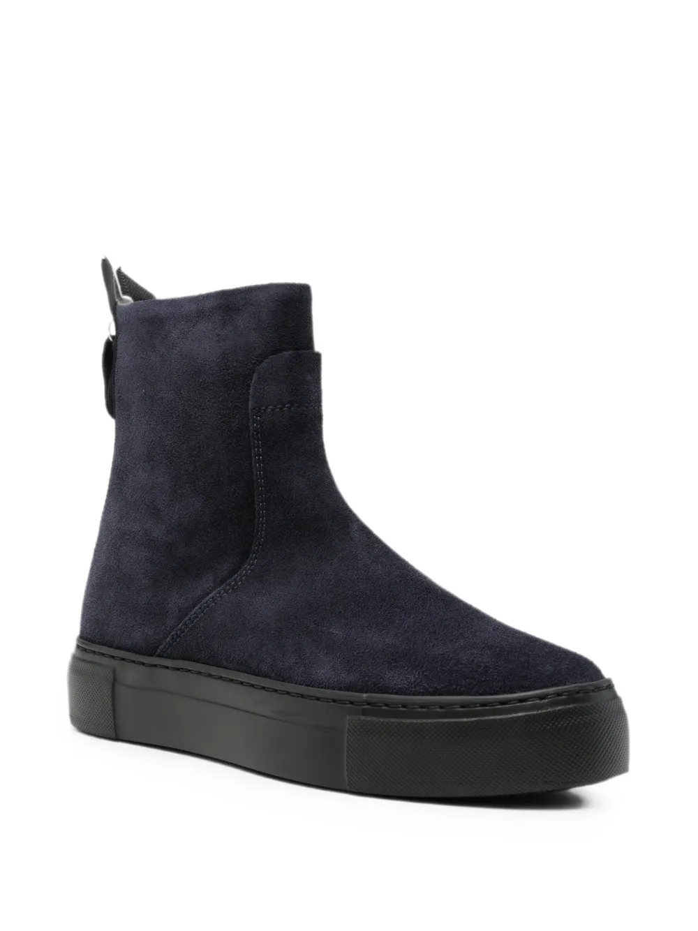 AGL Meghan rear-zip boots Blauw