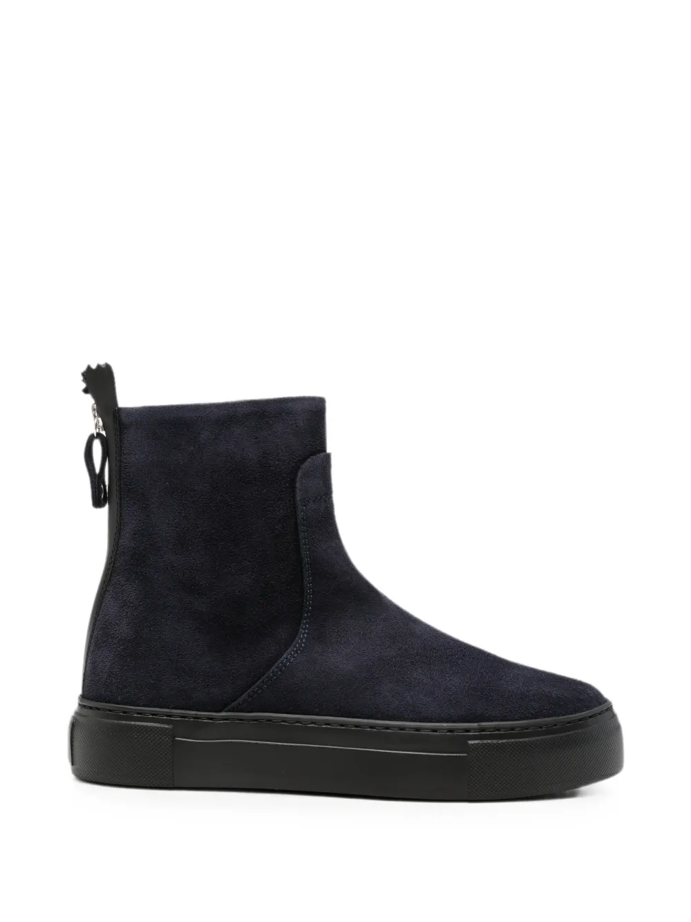 AGL Meghan rear-zip boots Blauw