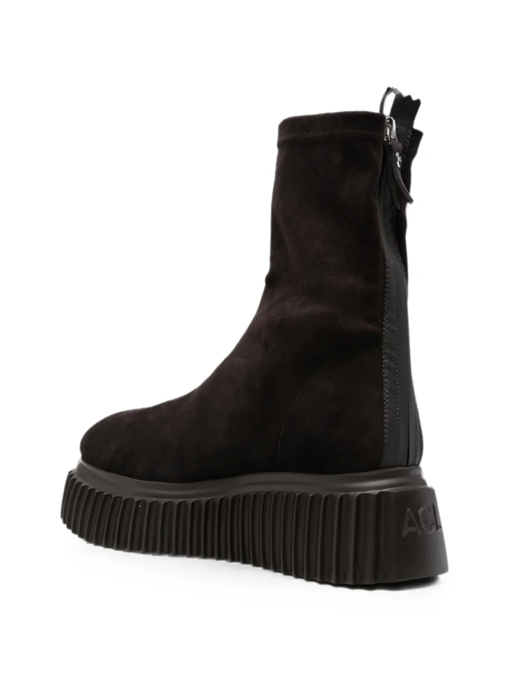 AGL Mirabel platform-heel ankle boots Bruin