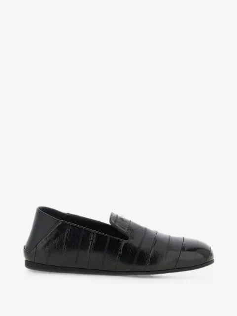 Giuseppe Zanotti Rupert 10 glossy eel-skin loafers