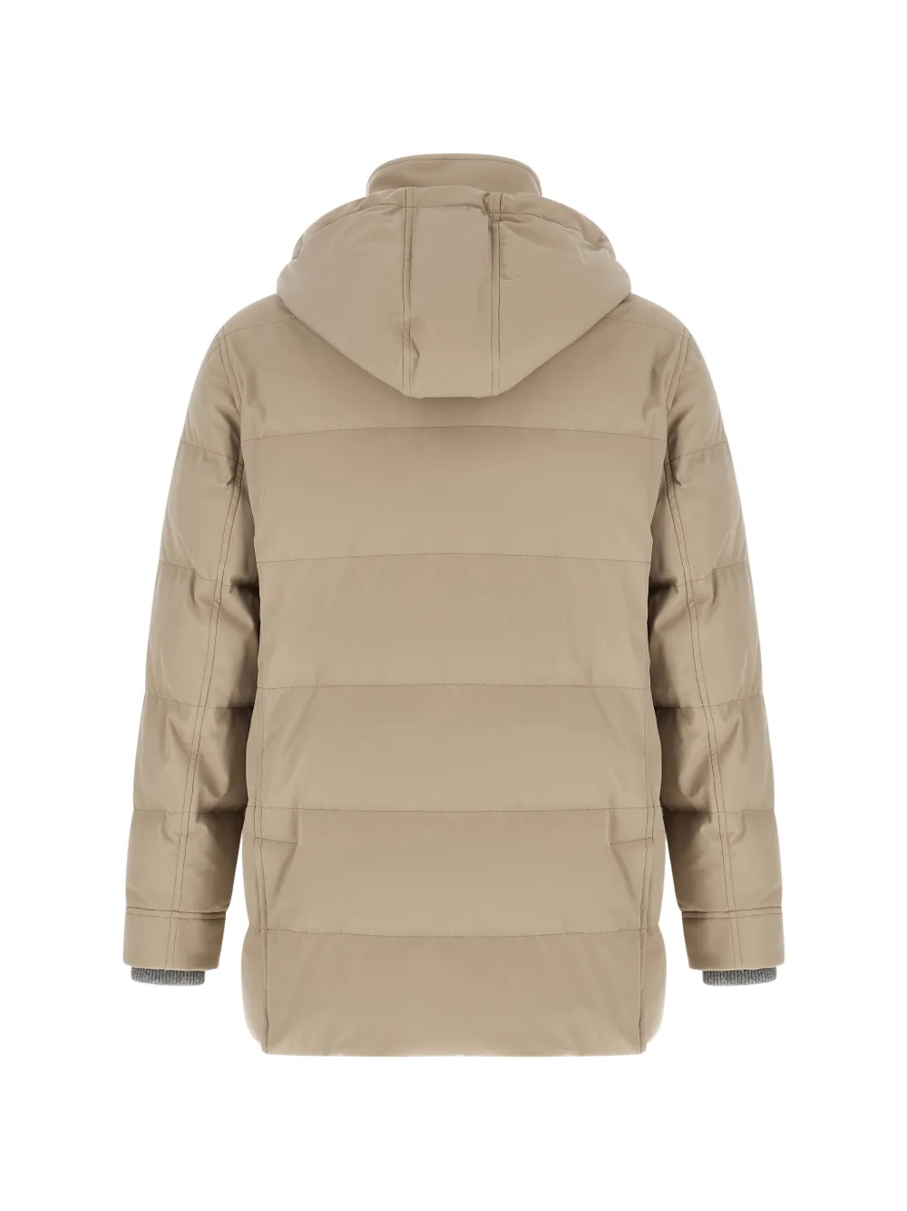 Brunello Cucinelli Gewatteerde parka Beige