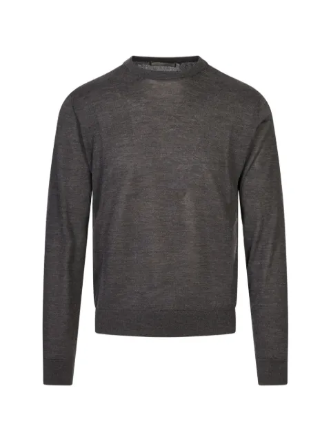 Canali 크루넥 긴소매 스웨터
