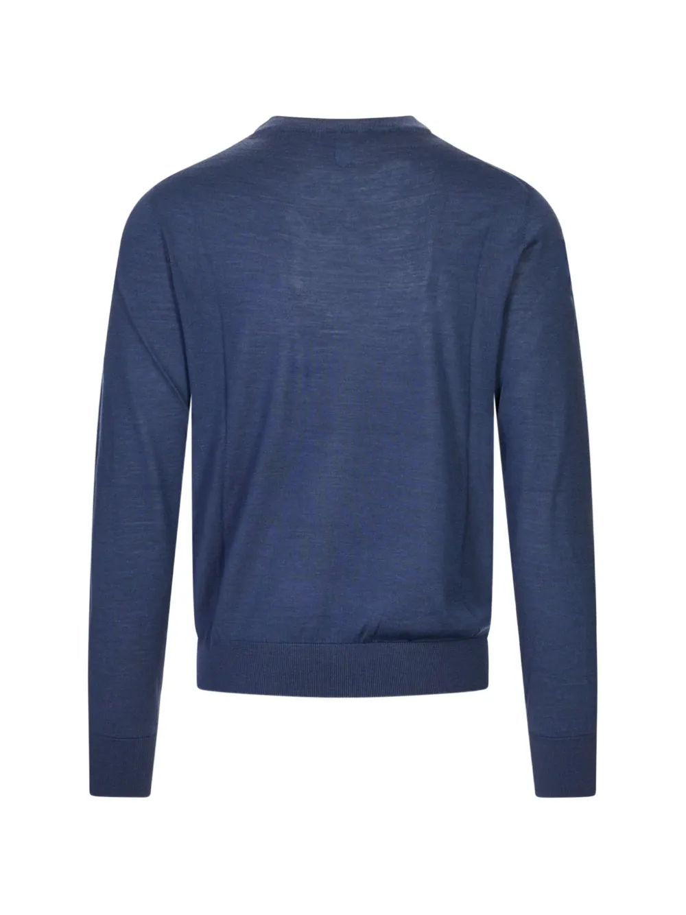 Canali crew-neck long-sleeve sweater Blauw