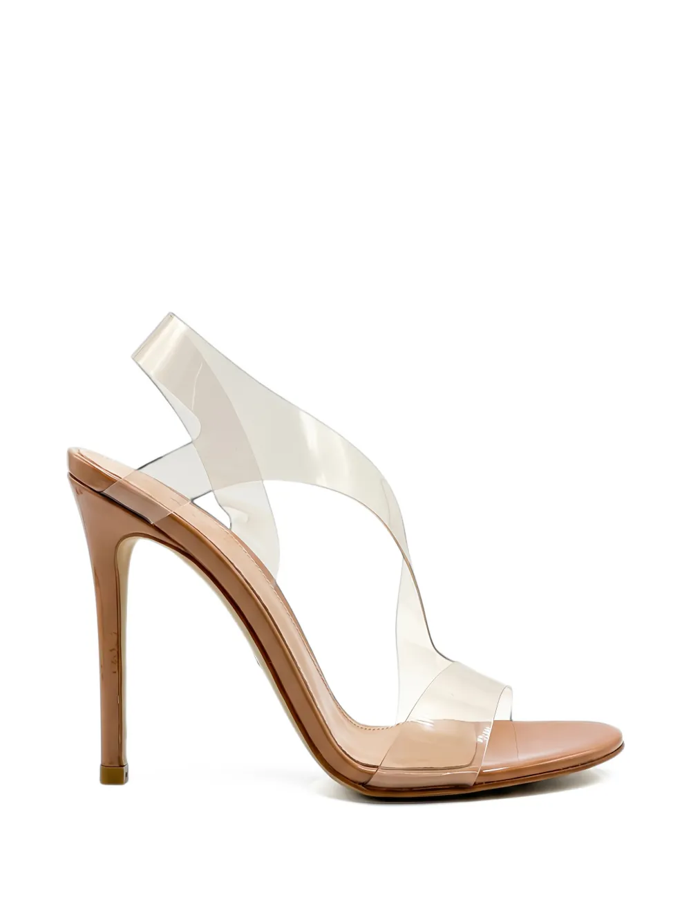 Gianvito Rossi Metropolis transparent-strap stiletto pumps - Neutrals