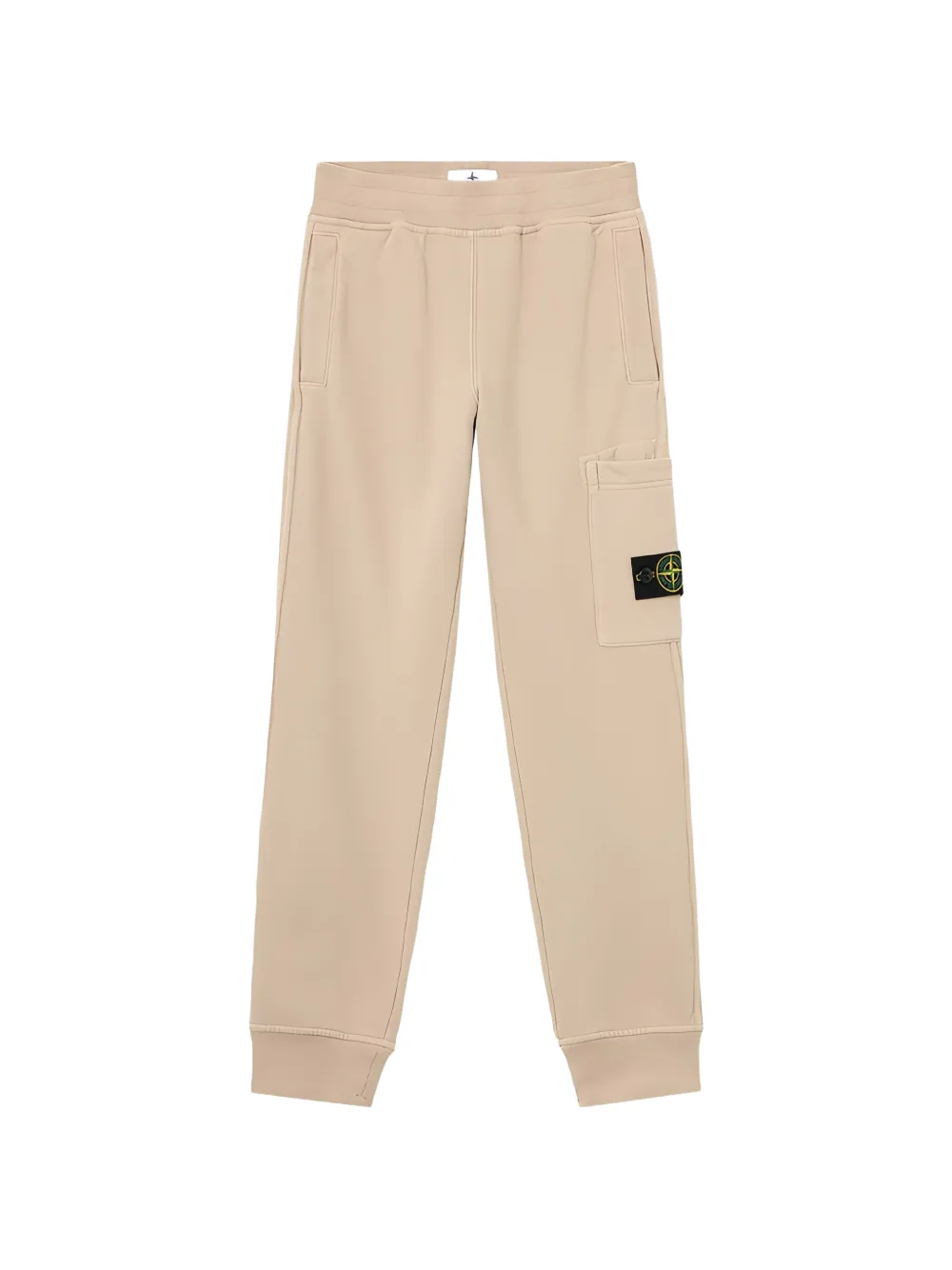 Stone Island Junior Trainingsbroek met logopatch Beige
