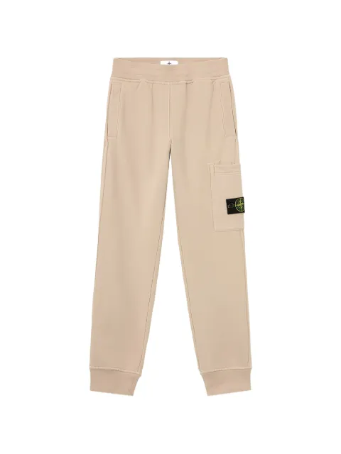 Stone Island Junior logo-patch track pants