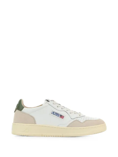 Autry Medalist suede-panel sneakers