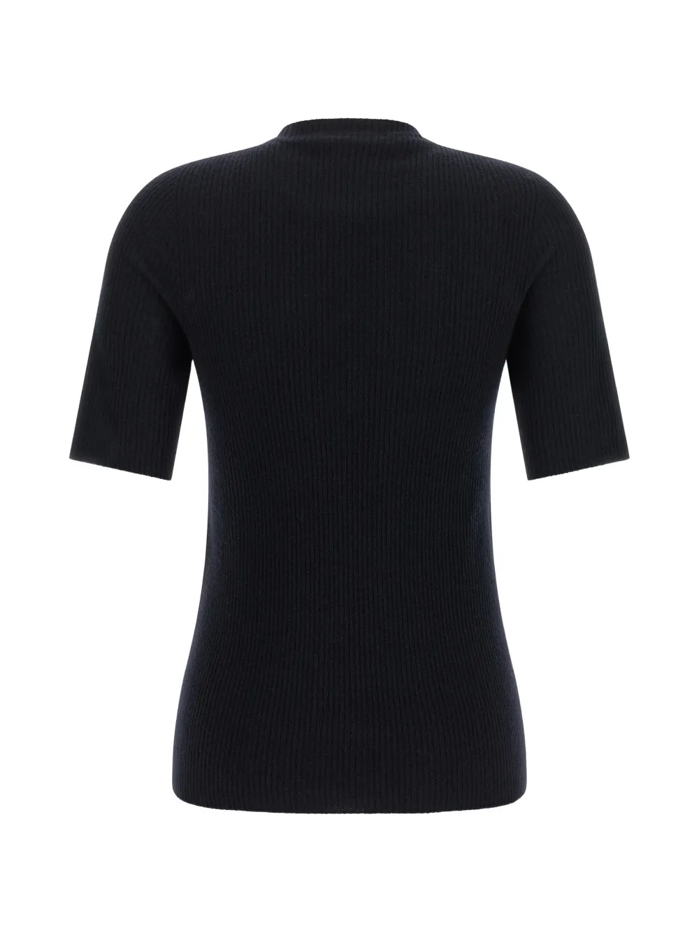 Fabiana Filippi Ribgebreid T-shirt Blauw