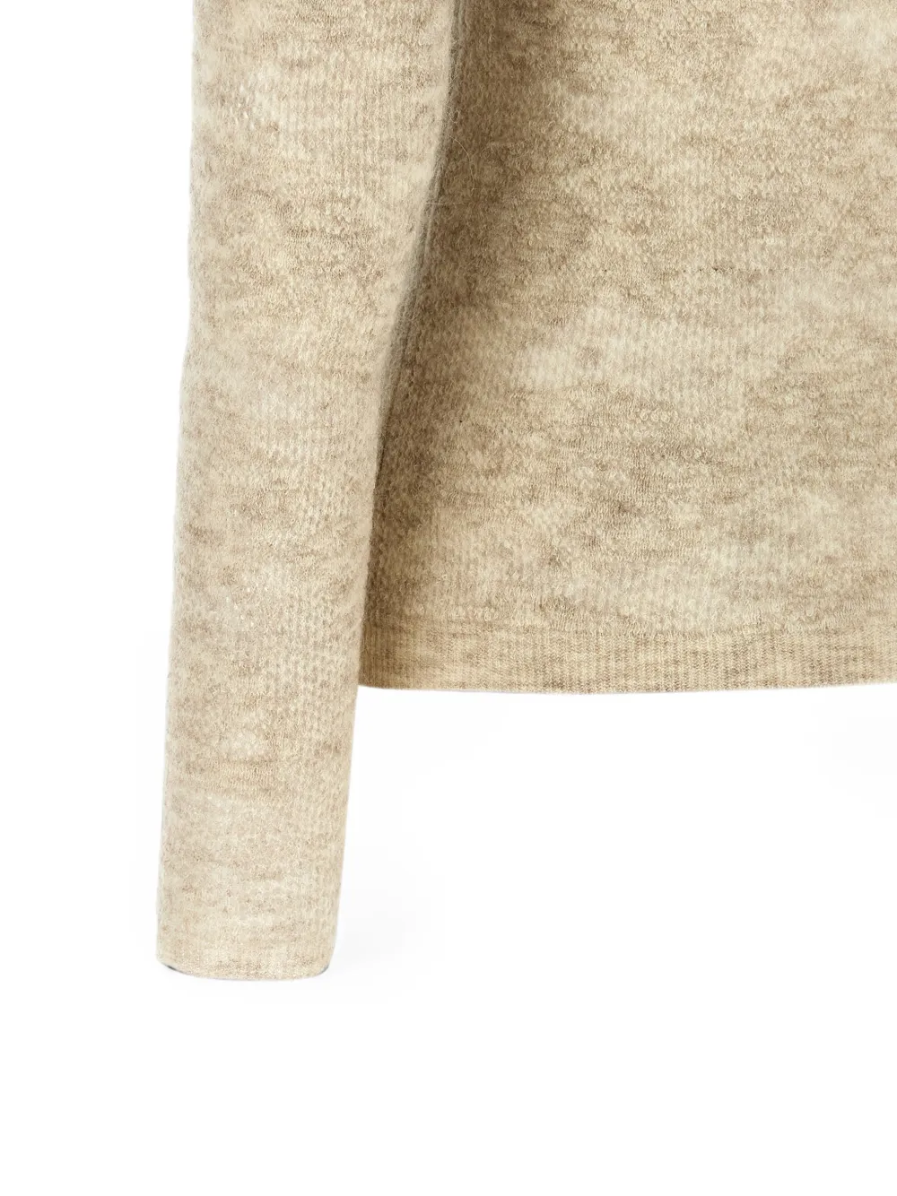 Brunello Cucinelli Trui met ronde hals Beige