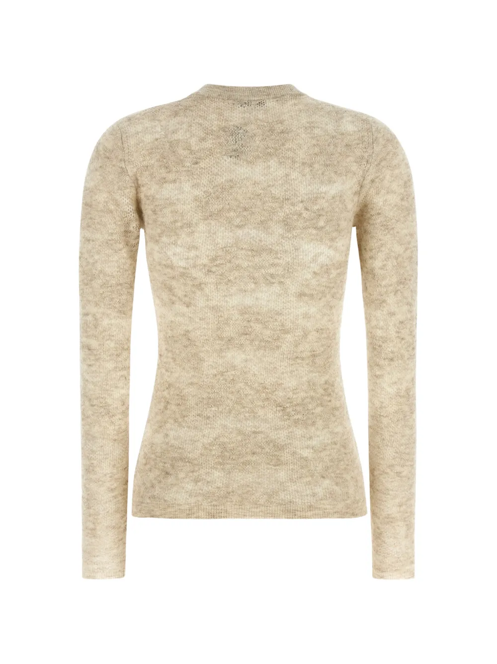 Brunello Cucinelli Trui met ronde hals Beige
