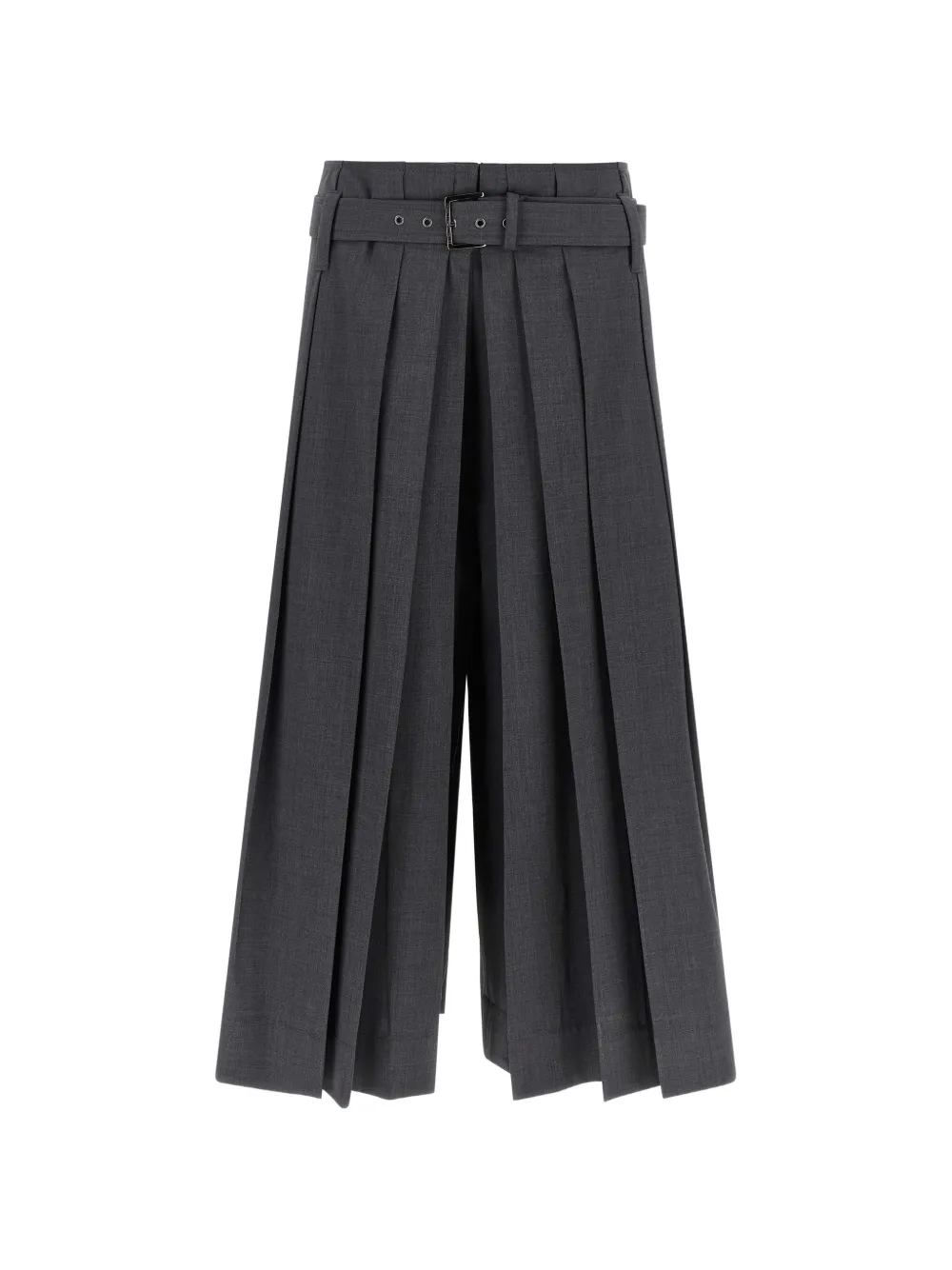 Brunello Cucinelli pleated belted shorts - Grigio