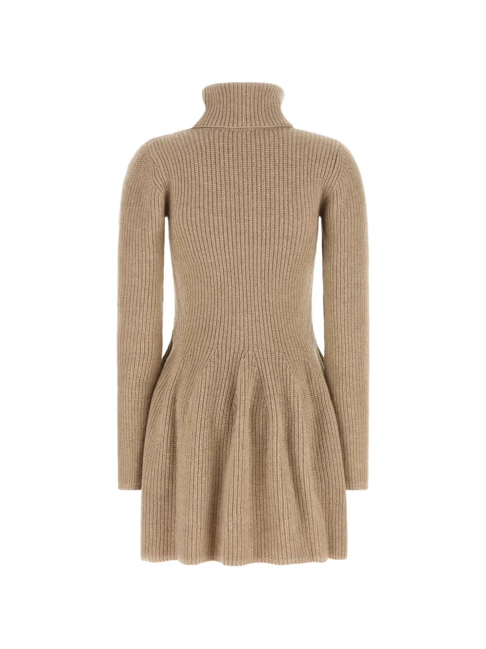 Magda Butrym Ribgebreide kasjmier midi-jurk Beige