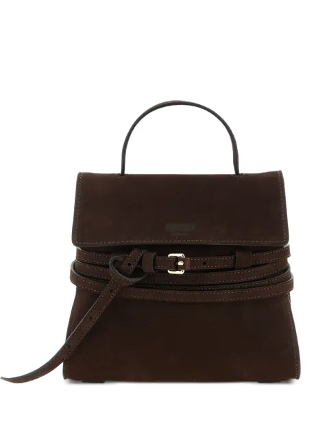 Moschino Small Tie Me Nubuck tote bag