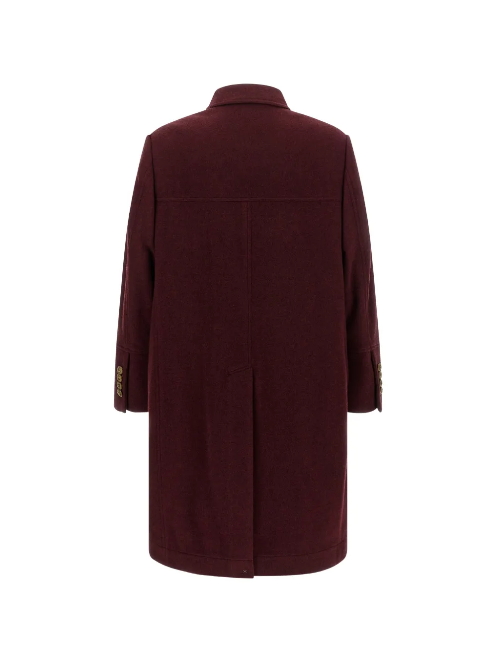 Brunello Cucinelli Jas met dubbele rij knopen Rood