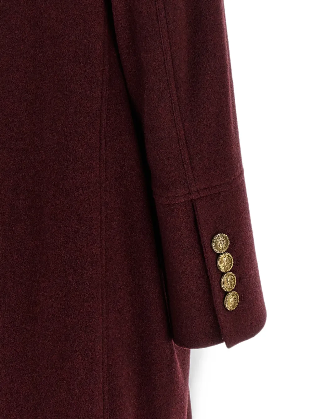 Brunello Cucinelli Jas met dubbele rij knopen Rood
