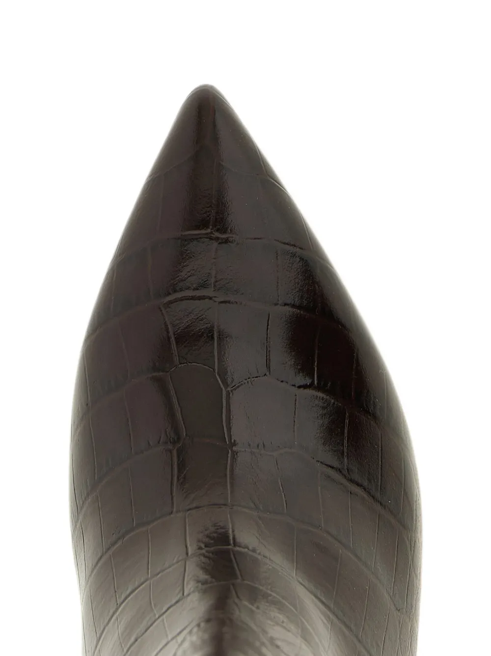 Paris Texas croc-effect leather boots Bruin