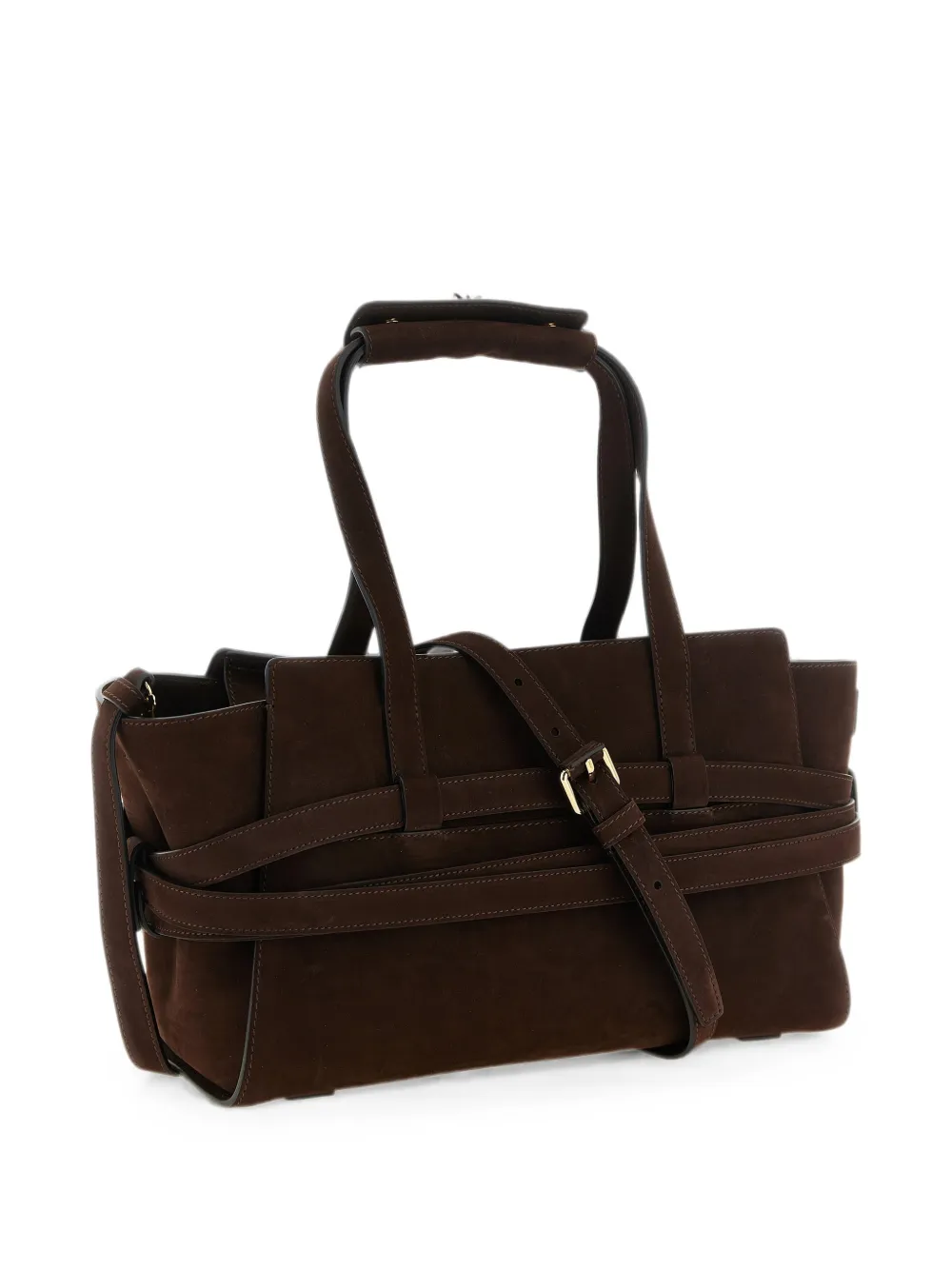 Moschino Tie Me shopper met ceintuur Bruin