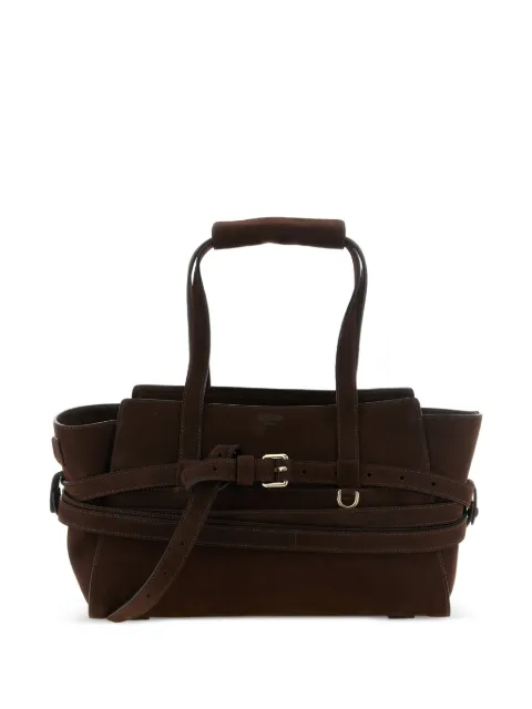 Moschino Tie Me belt-detail tote bag