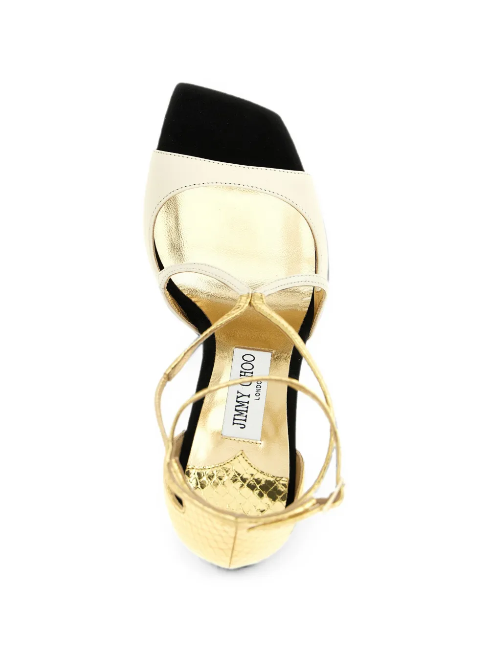 Jimmy Choo Azia heeled sandals Goud