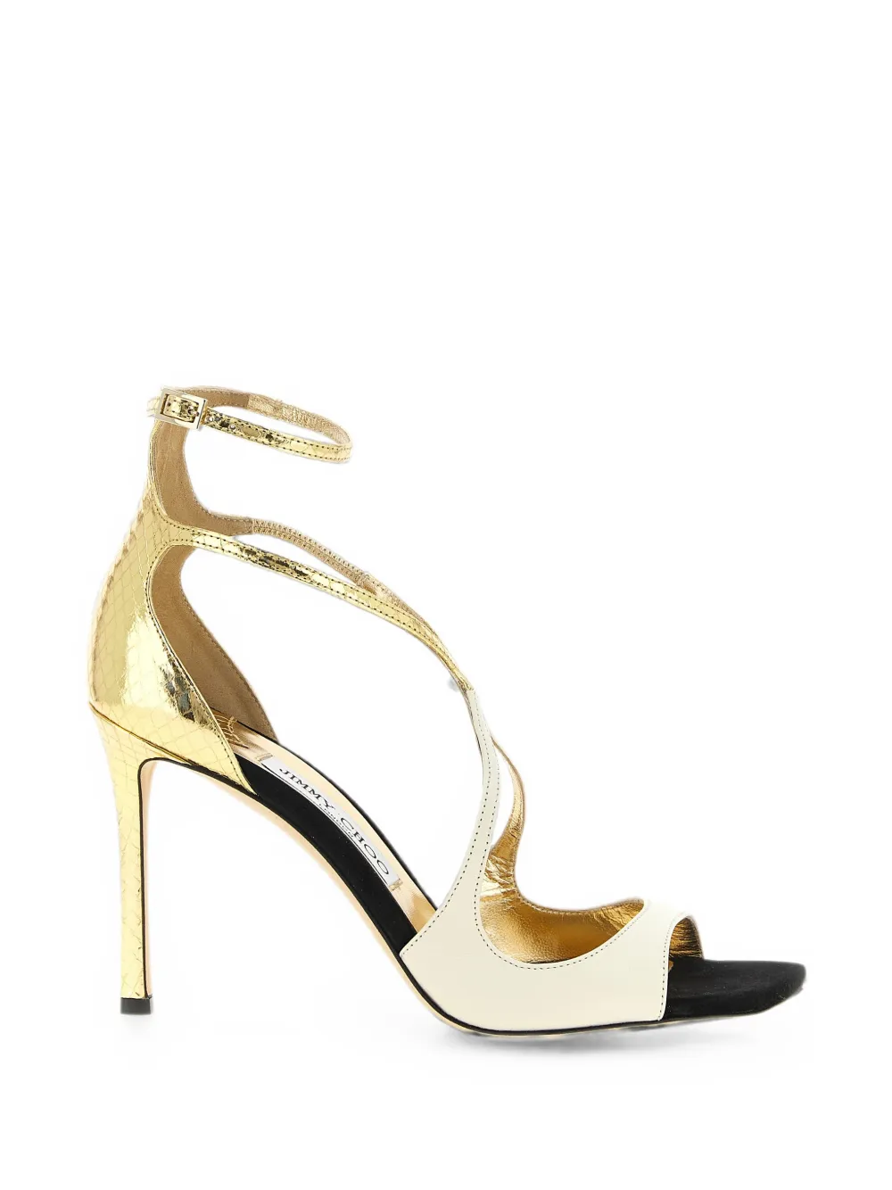 Jimmy Choo Azia heeled sandals Goud