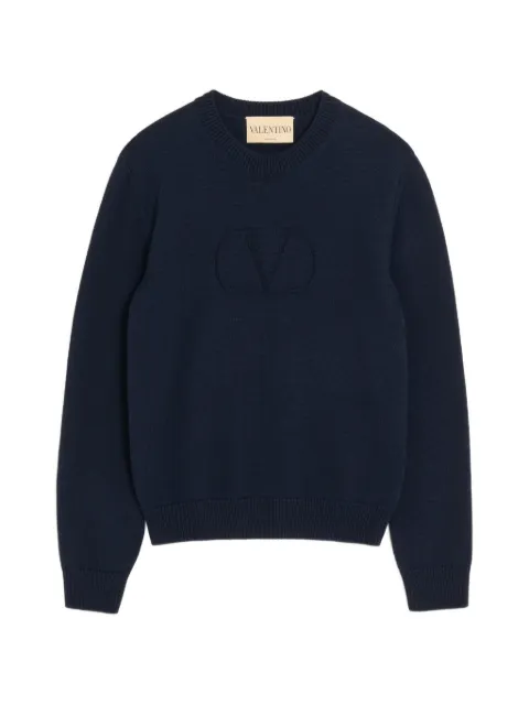 Valentino Garavani logo-embroidered sweater