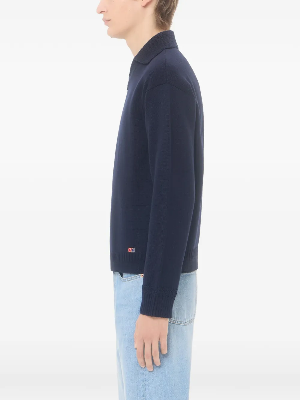 Valentino Garavani Trui met polokraag Blauw