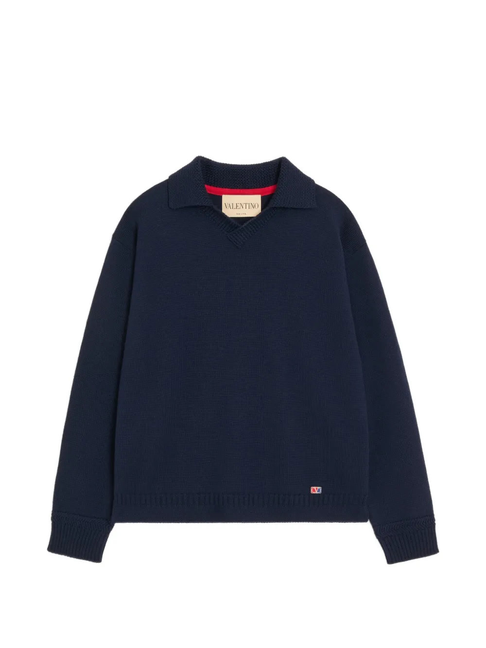 Valentino Garavani Trui met polokraag Blauw