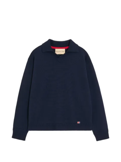 Valentino Garavani polo-collar sweater