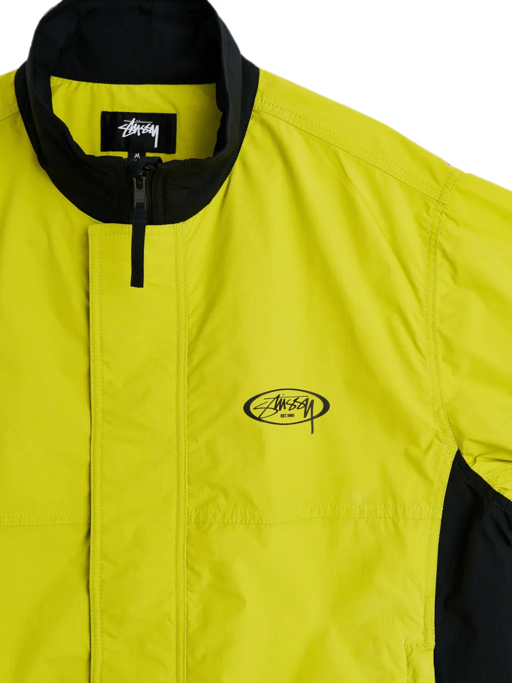 Stüssy Jack met logoprint Geel