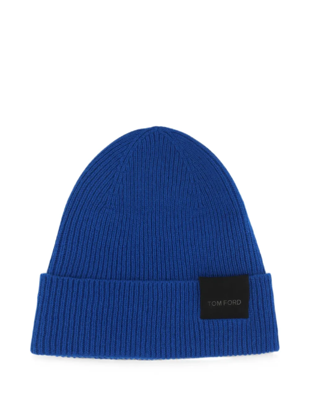 TOM FORD Muts met logopatch Blauw