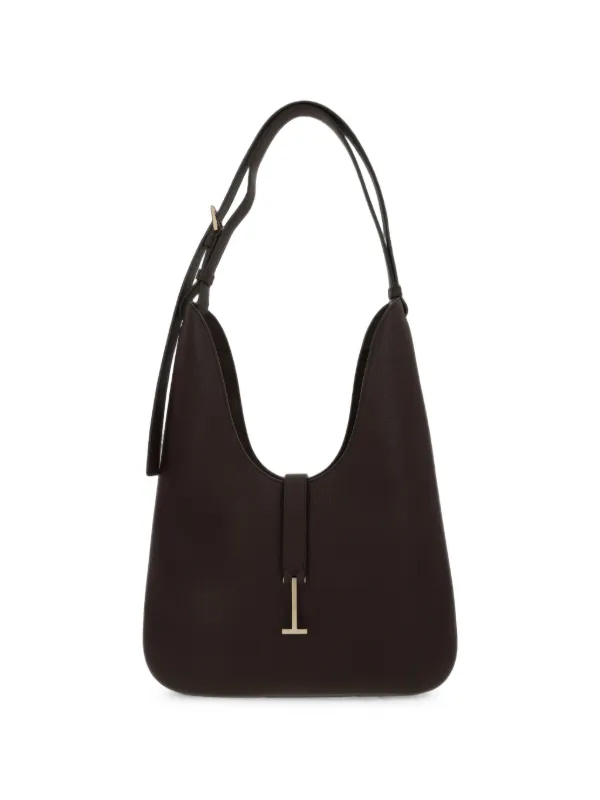 Tom Ford Medium Kara Leather Tote Bag in Brown