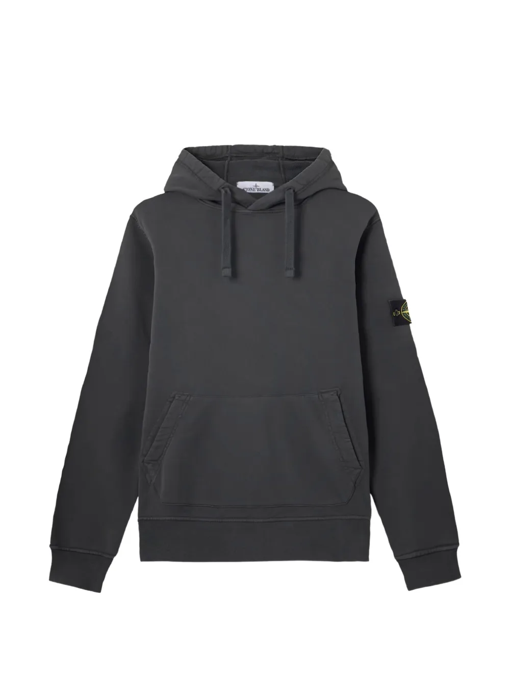 Stone Island 6100062 Organic Cotton Fleece hoodie - Grau
