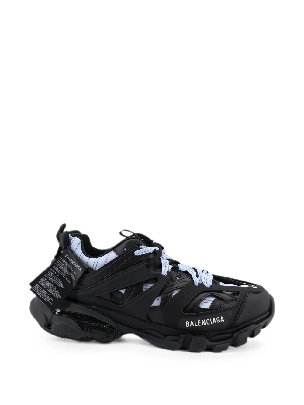Balenciaga Track Shirt lace-up sneakers Zwart