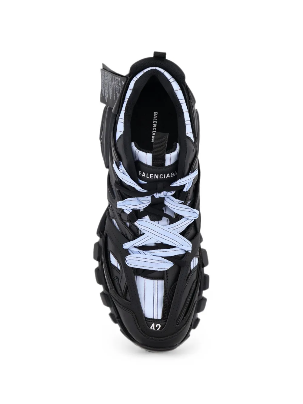 Balenciaga Track Shirt lace-up sneakers Zwart