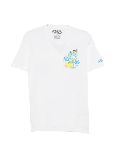 MC2 Saint Barth camiseta con estampado gráfico
