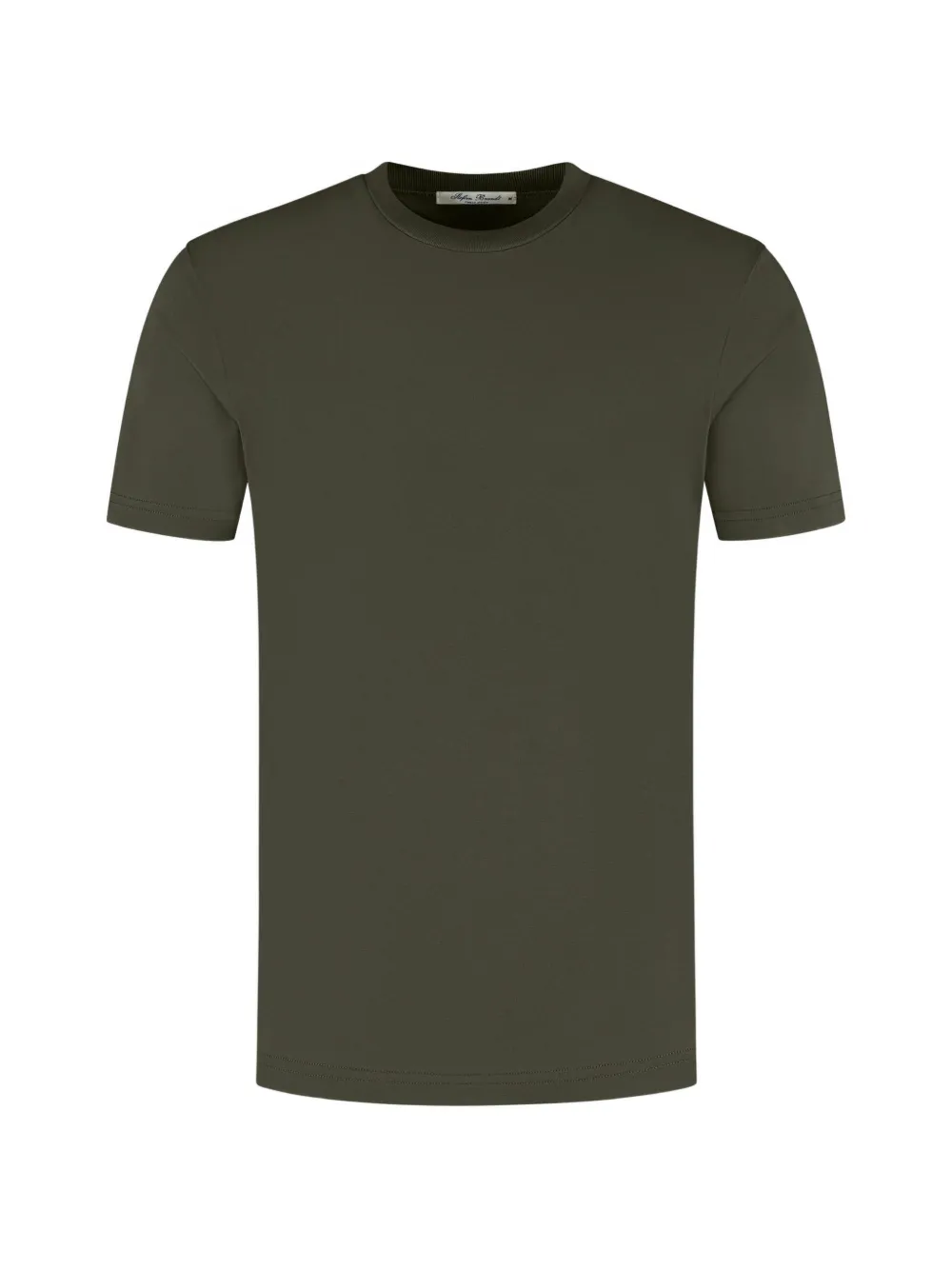 Stefan Brandt crew-neck short-sleeve T-shirt - Verde