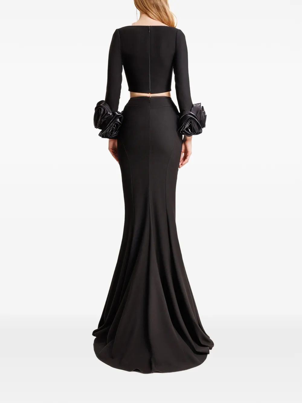 Gemy Maalouf Cropped top Zwart