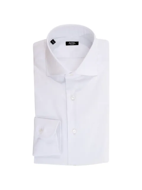 Barba spread-collar button-up shirt