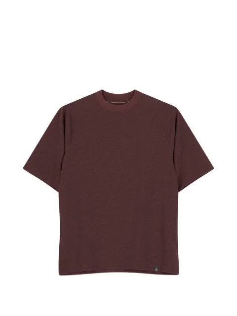 Boggi Milano T-shirt in piqué cotton-blend mélange B-Tech