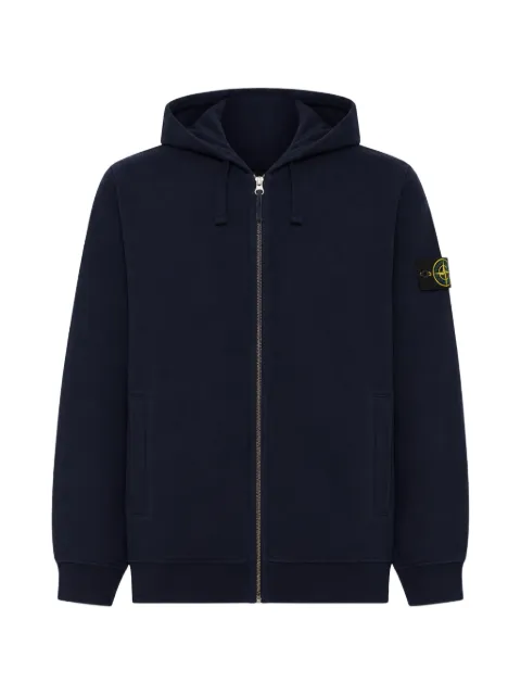 Stone Island sudadera con capucha y parche Compass