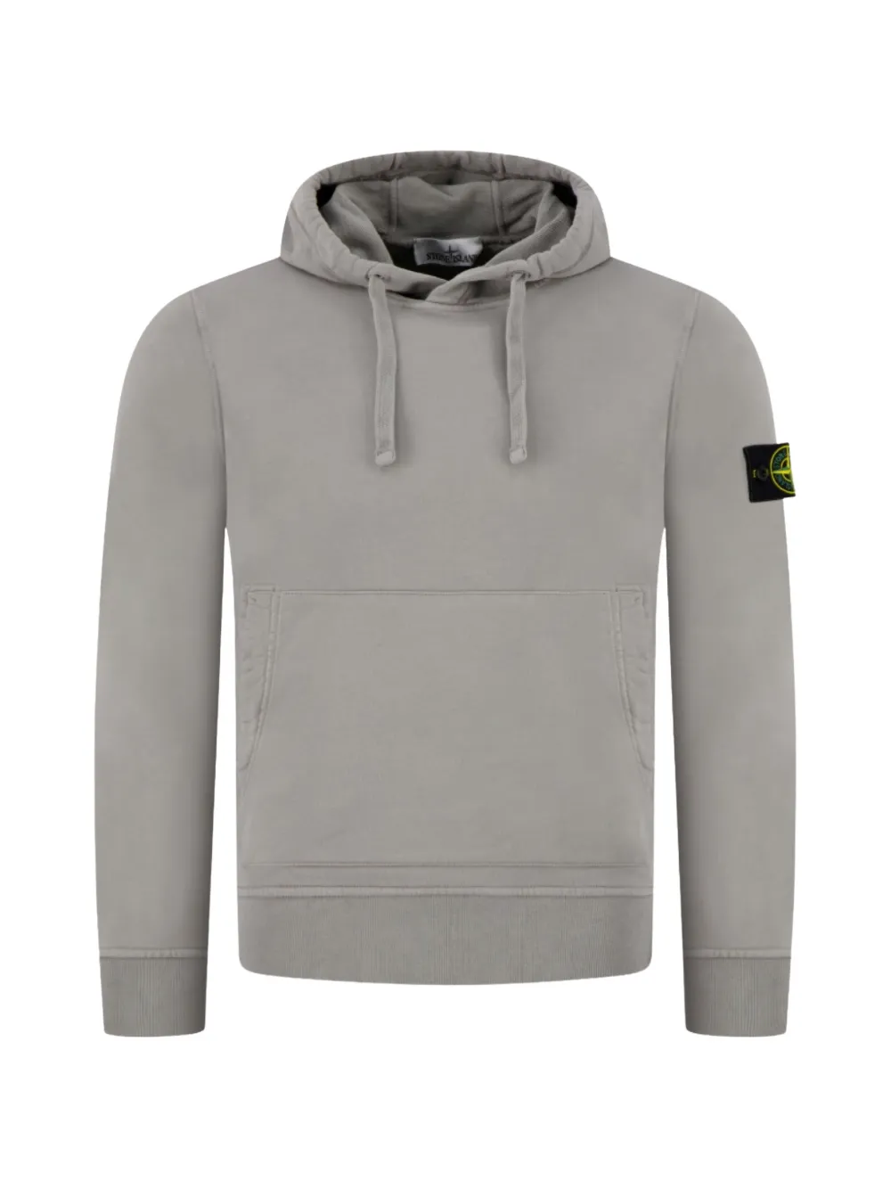 Stone Island 6100062 Organic Cotton Fleece hoodie - Grau