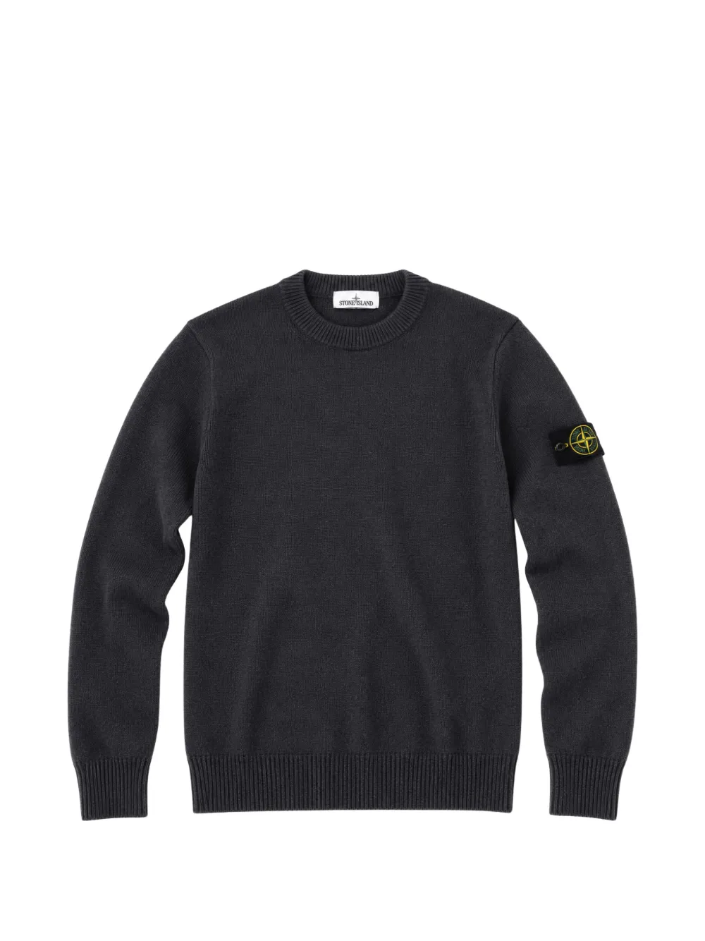 Stone Island 5100072 lambswool sweater Grijs
