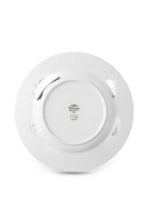 GINORI 1735 Antinea Aurora leaf-pattern plate
