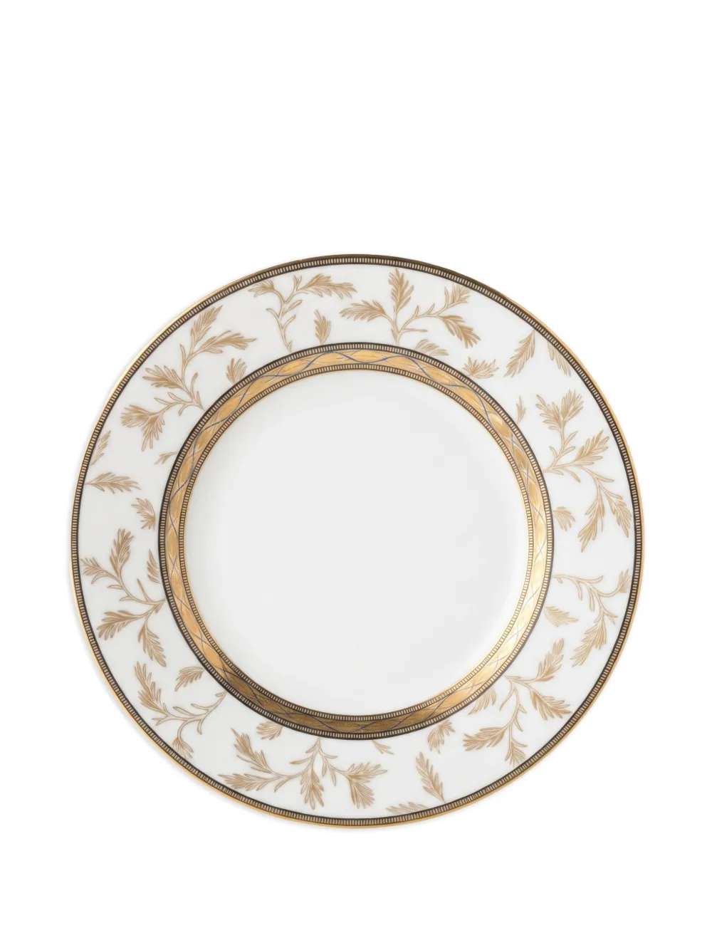 GINORI 1735 Antinea Aurora leaf-pattern plate - Weiß